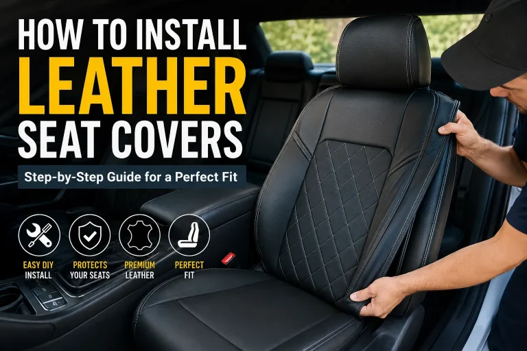 How to Install Leather Seat Covers