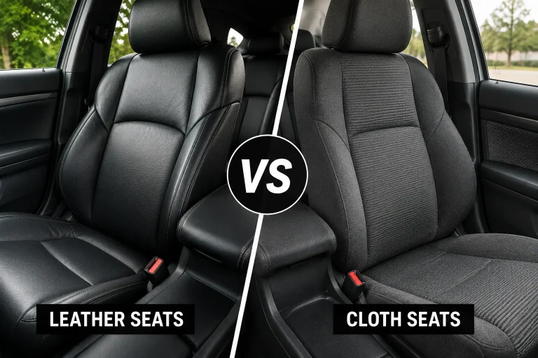 Leather Seats vs Cloth Seats