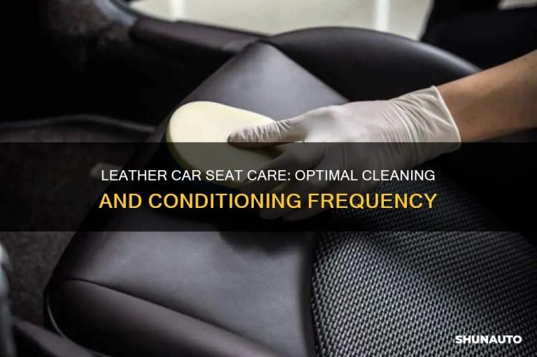 How Often to Condition Leather Car Seats to Prevent Cracks