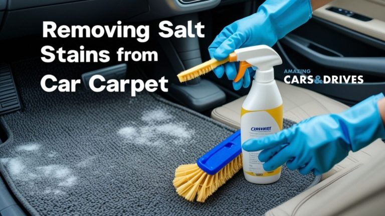 How to Clean Car Carpet Stains Using Simple Household Items