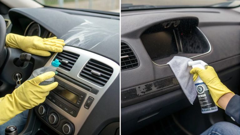 How to Clean Car Dashboard Without Streaks Using Microfiber