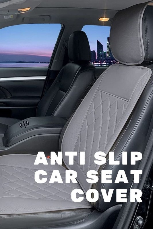 Close-up of seat cover edge with anchor clips attached to seat base