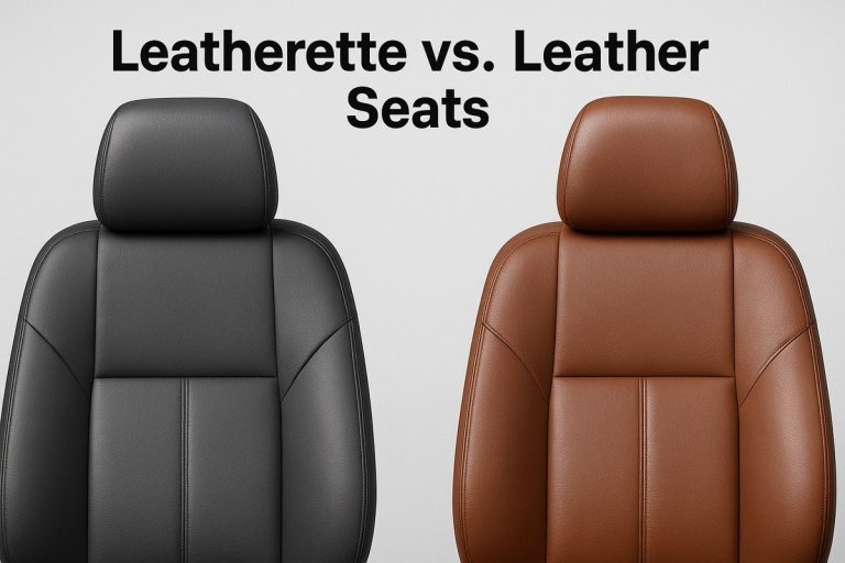 Leather vs Leatherette Seat Covers: Which Is Better for Your Car?