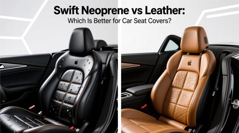 Neoprene vs Leather Seat Covers: Which Lasts Longer?