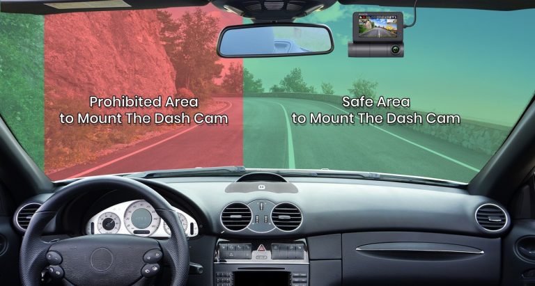 Where to Place a Dash Cam Legally for a Clean Interior
